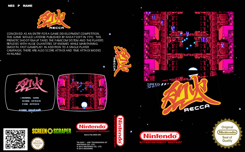 Summer Carnival '92 - Recca (ScreenScraper) - [NES Cover].jpg