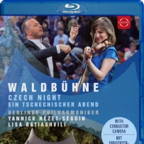 Waldbühne ：Czech Night 柏林森林剧场 捷克之夜 (Yannick Nézet-Séguin, Lisa Batiashvili, Berliner Philharmoniker) [2016, Classical, Blu-ray]