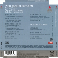 Wiener Philharmoniker - New Year's Concert 2001 - 2001 (Classical)