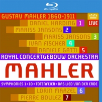 Mahler - Complete Symphonies 1-10, Totenfeier, Das Lied von der Erde [2012, Classical, 11 x Blu-ray]