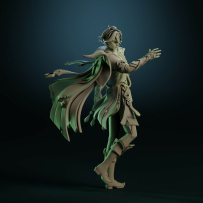 原神 Genshin Impact 3D-Print Models - AstraBorealis - Alhaitham
